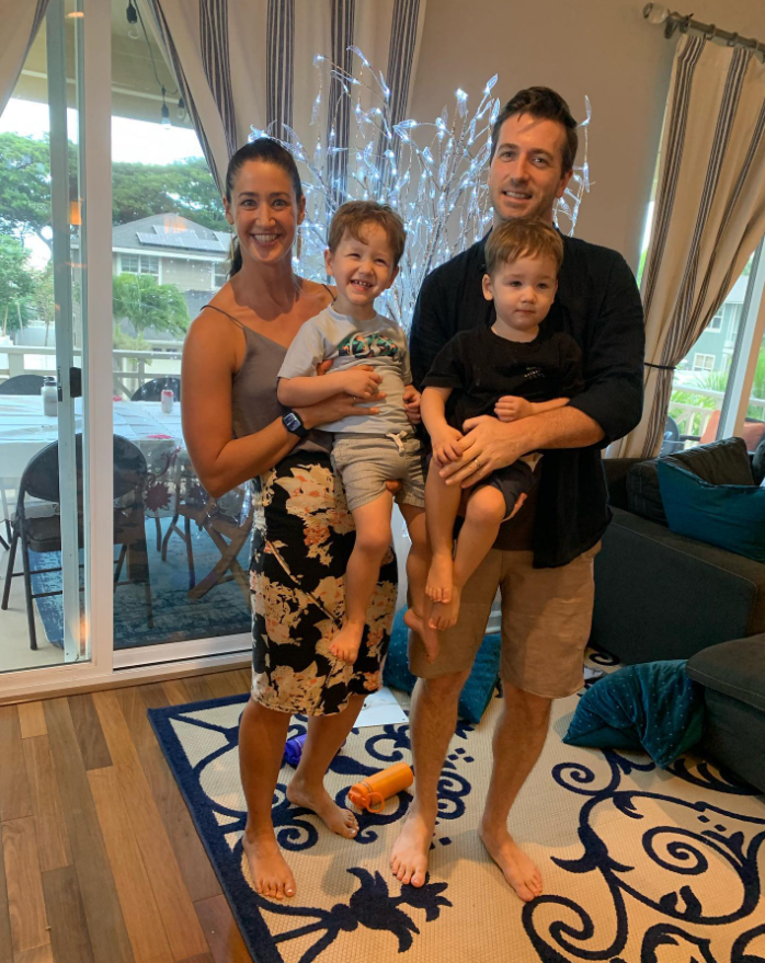 Gabe Givnish and his sons